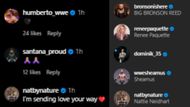 The star has received love (Credit: Ivar's Instagram)